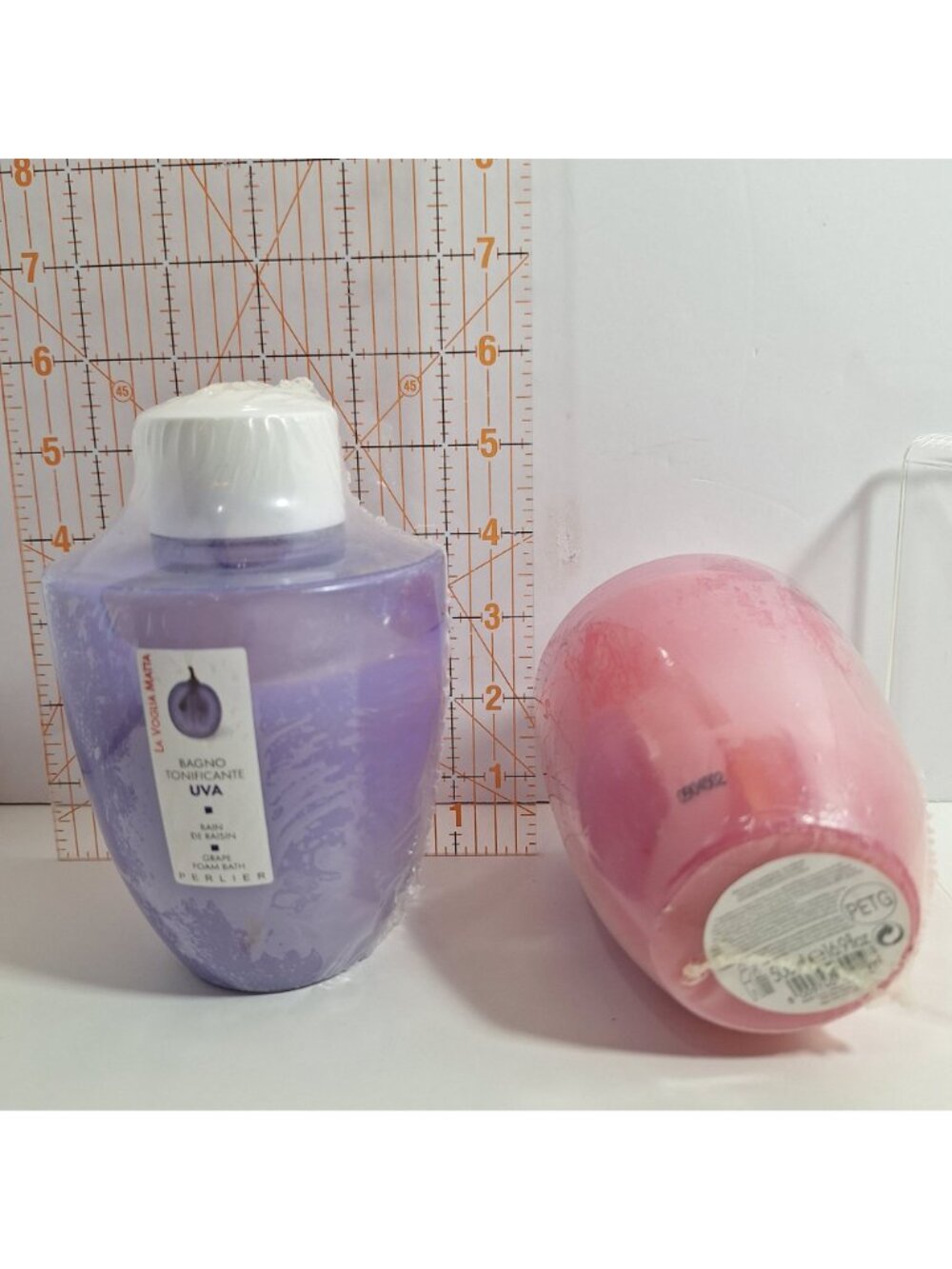 Perlier Bath Foam Raspberry Grape Grapefruit Moisturizing 16.9 Oz Lot - Picture 3 of 10